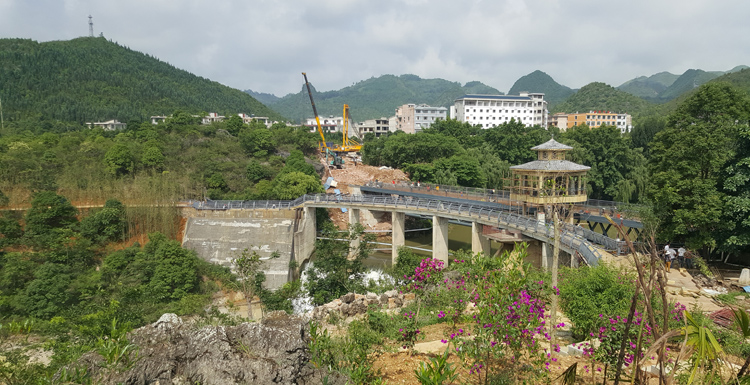 黃果樹(shù)國(guó)家城市濕地公園項(xiàng)目景觀(guān)橋梁護(hù)欄工程